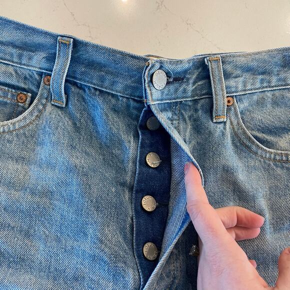 Denim Forum the ex-boyfriend hi-rise denim‎ shorts size 29 - Picture 8 of 12